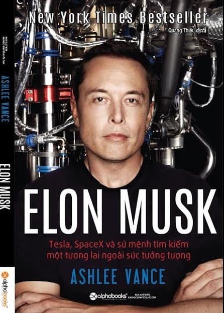 Bìa sách Elon Musk
