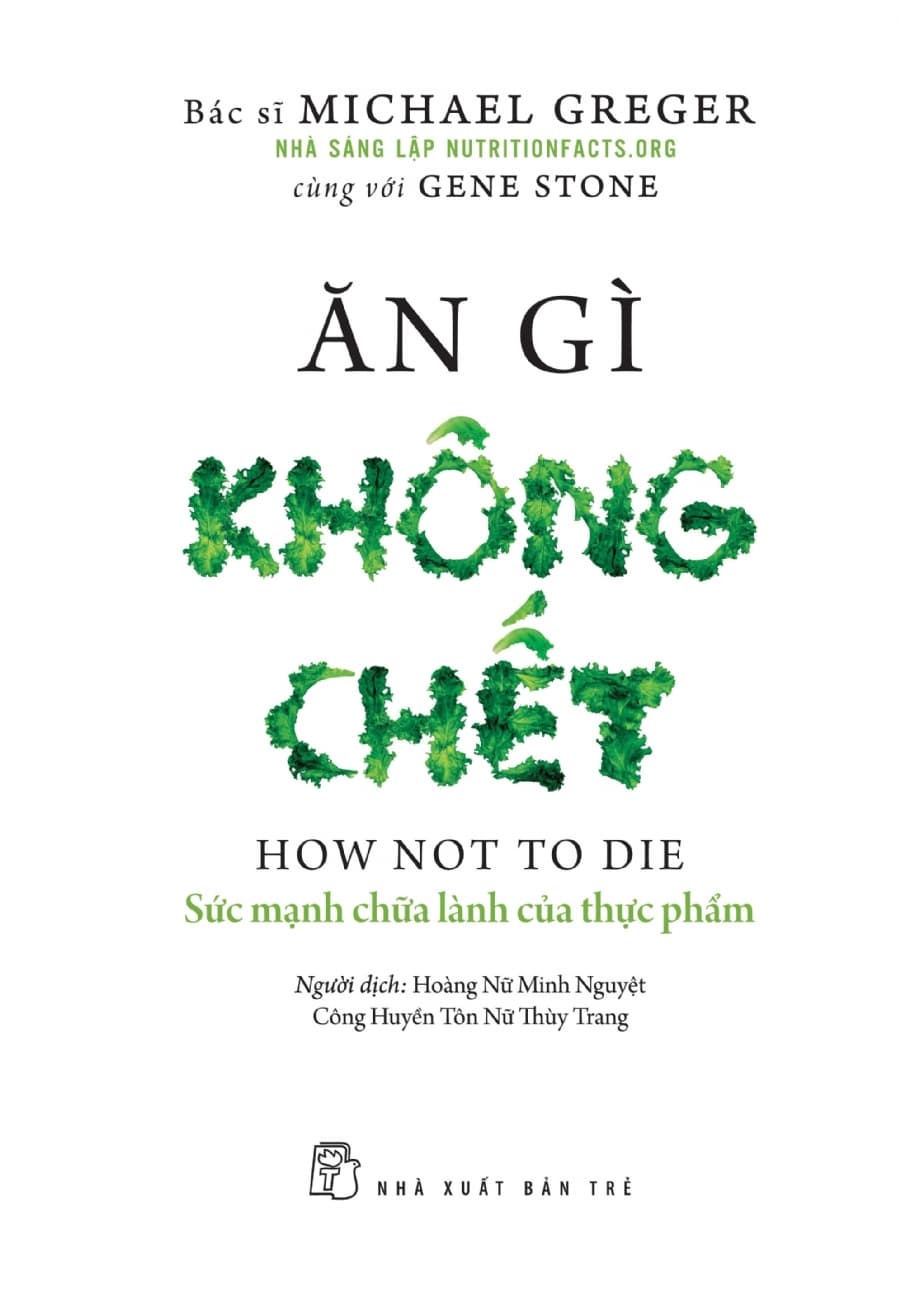 Bìa sách Ăn gì không chết