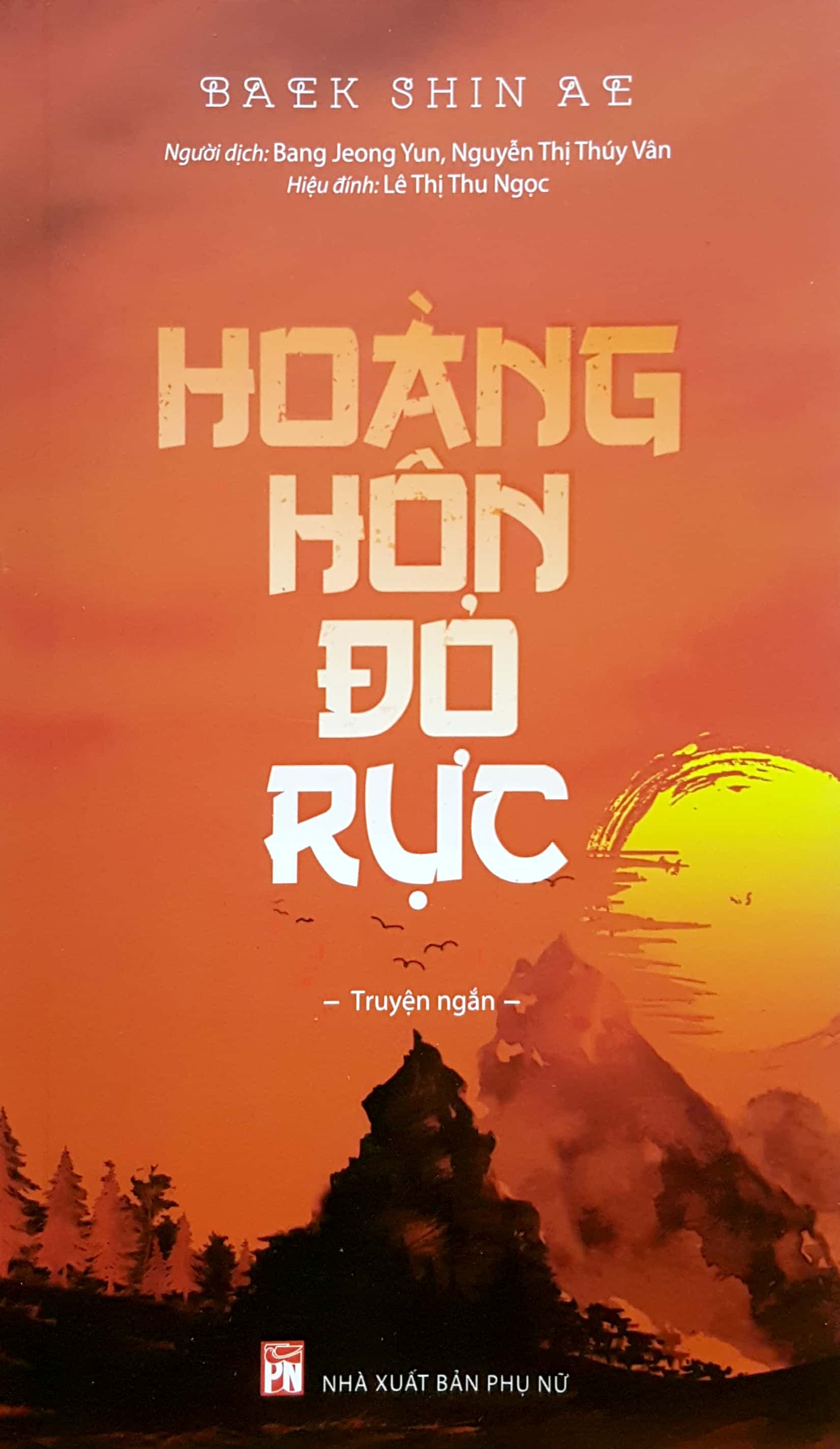 Bìa sách Hoàng Hôn Đỏ Rực