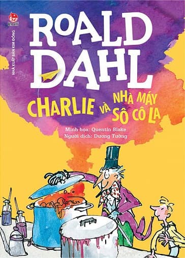 Bìa sách Charlie và nhà máy sô-cô-la