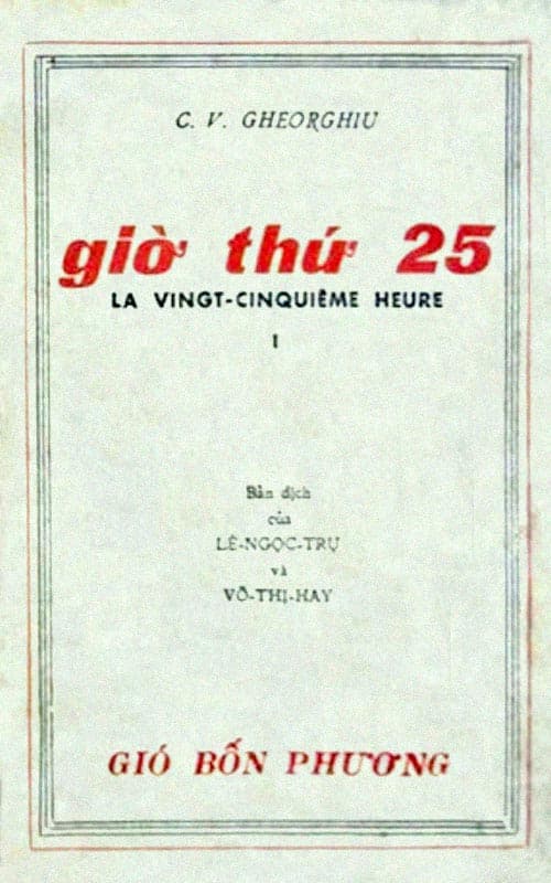 Bìa sách Giờ thứ 25