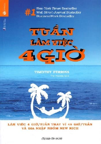 Bìa sách Tuần Làm Việc 4 Giờ
