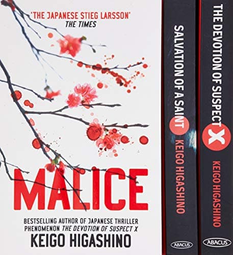 Keigo Higashino Collection Box: The Devotion of Suspect X, Salvation of a Saint, Malice
