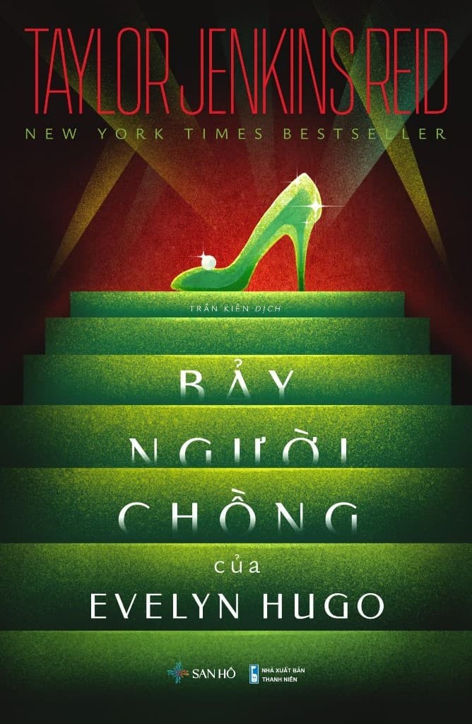 Bìa sách Bảy người chồng của Evelyn Hugo