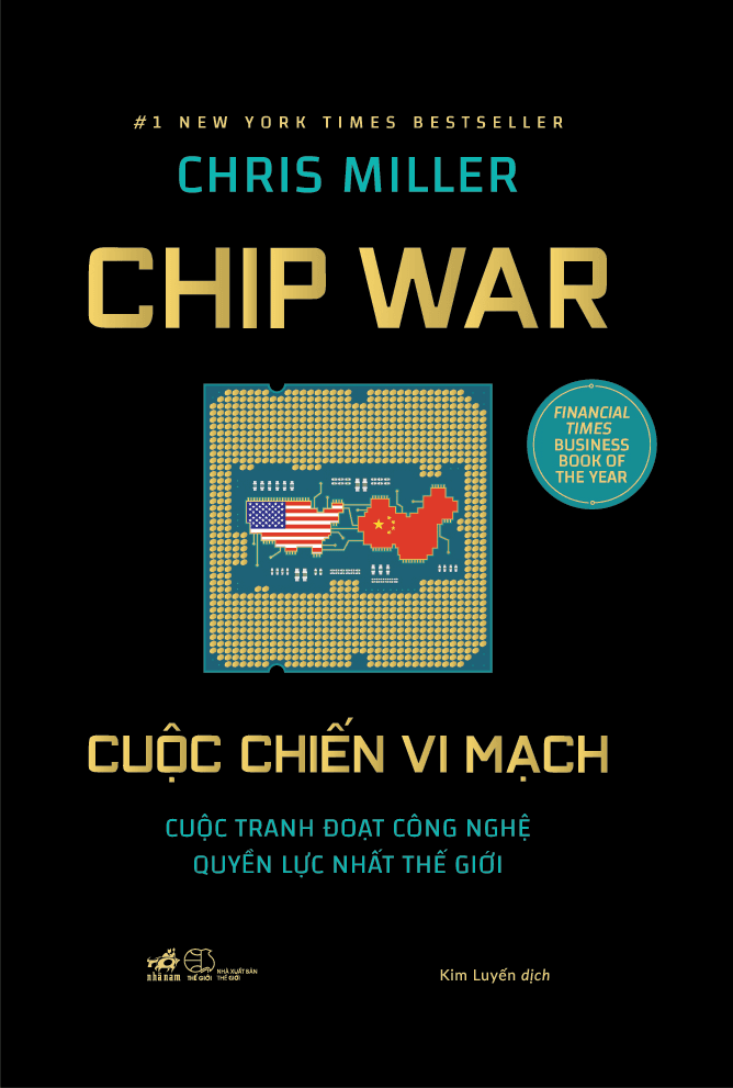Bìa sách Chip War - Cuộc chiến vi mạch