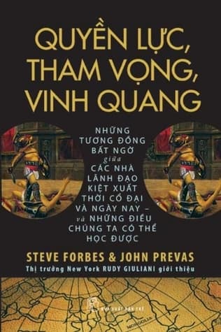 Bìa sách Quyền Lực, Tham Vọng, Vinh Quang
