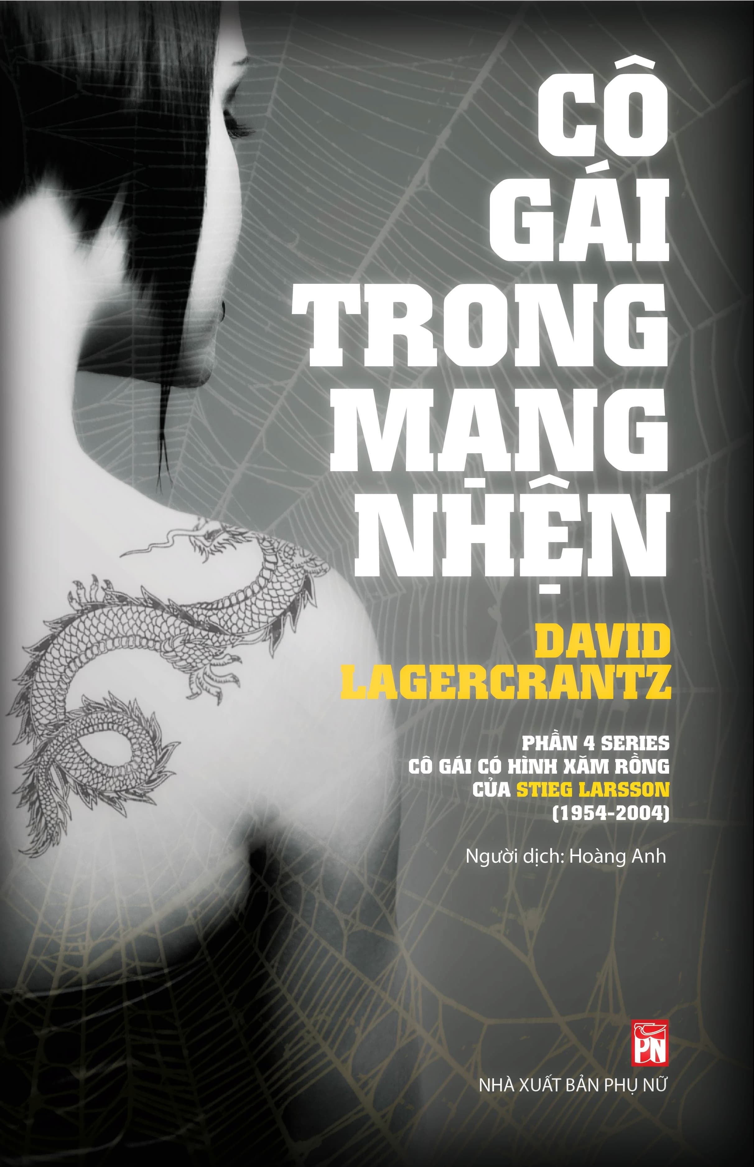 Bìa sách Cô Gái Trong Mạng Nhện