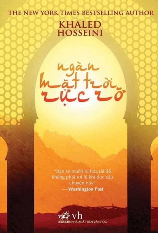 Bìa sách Ngàn Mặt Trời Rực Rỡ