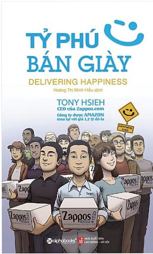 Bìa sách Tỷ Phú Bán Giày
