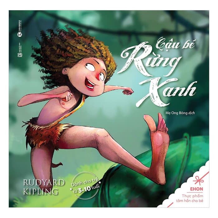 Bìa sách Cậu Bé Rừng Xanh (The Jungle Book)