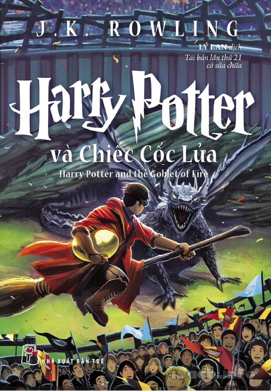 Bìa sách Harry Potter Và Chiếc Cốc Lửa